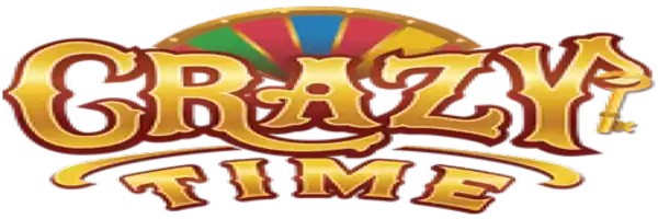 Crazy Time logo by Evolution at Whamoo Casino