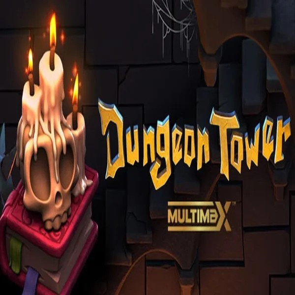 Official Slots logo: Dungeon Tower by Peter & Sons at Whamoo Casino