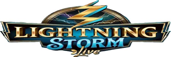 Lightning Storm online game logo by Evolution on whamoocasinoo.de