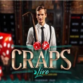 Live Craps slot visual from Evolution available on whamoocasinoo.de