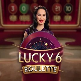 Lucky 6 Roulette logo by Pragmatic Play at Whamoo Casino