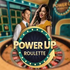 PowerUP Roulette logo by Pragmatic Play Whamoo Casino