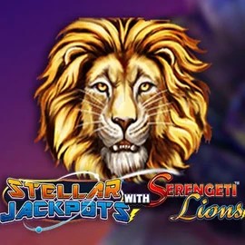 Play the Stellar Jackpots with Serengeti Lions slot by Lightning Box Game on Whamoo Casino