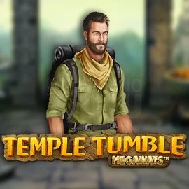 Temple Tumble Megaways casino game by Relax Gaming – featured logo at Whamoo Casino