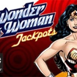 Wonder Woman Jackpots logo – Jackpots by Amaya at Whamoo Casino